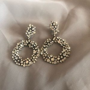 Crystal drop earrings